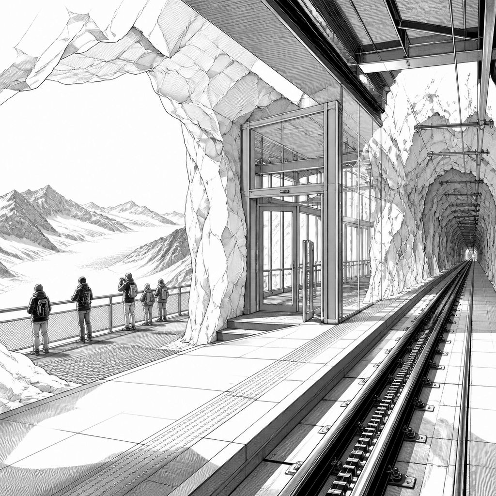 Jungfraujoch „Top of Europe“: Bahn-Engineering, Klima-Forschung und Besuchslogik im Hochgebirge Jungfraujoch „Top of Europe“: Bahn-Engineering, Klima-Forschung und Besuchslogik im Hochgebirge