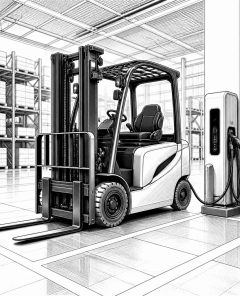 ai-linde-e30-electric-forklift-warehouse