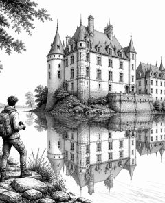 ai-loire-schloss-azay-reflection