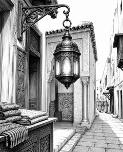 ai-medina-tunis-unesco-alley-lantern