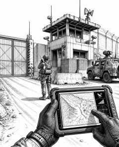 ai-middleeast-border-security-checkpoint