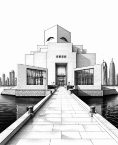 ai-museum-islamische-kunst-doha-monolith