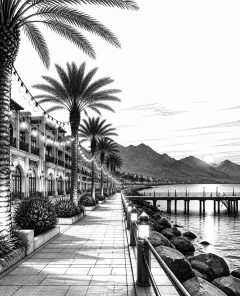 ai-naama-bay-sunset-night-promenade