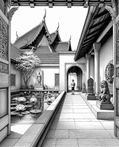 ai-nationalmuseum-kambodscha-phnom-penh-courtyard