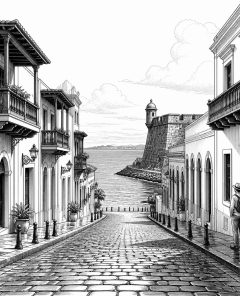 ai-old-san-juan-kolonial-altstadt