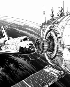 ai-orbit-docking-atlantis-mir