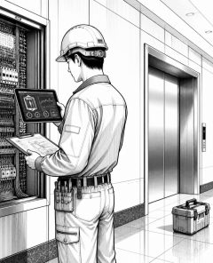ai-otis-elevator-service-cashflow