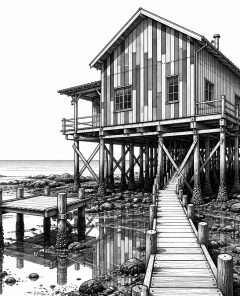 ai-palafitos-castro-tide-reflection