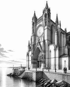 ai-palmas-catedral-gotik-meer-licht