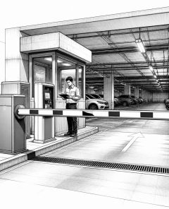 ai-parking-licence-plate-barrier