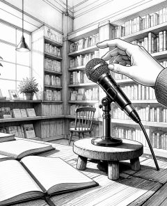 ai-poetry-community-mic-bookstore