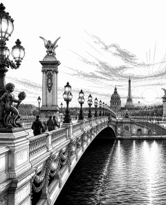 ai-pont-alexandre-iii-paris-sunset