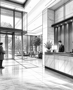 ai-proud-tower-kiba-park-concierge-lobby