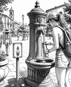 ai-public-trinkwasserbrunnen-heat-aktion