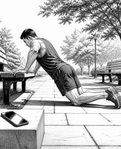 ai-quadrobics-outdoor-workout-parkbench
