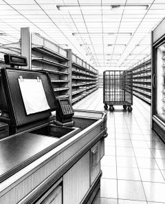 ai-retail-strike-hamburg-supermarket