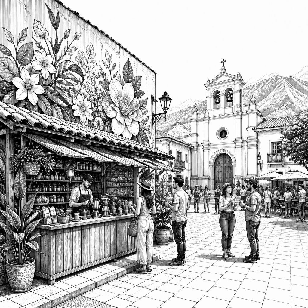 Ruta de las Flores in El Salvador: Kaffee, Kolonialarchitektur und Street Art im Hochland Ruta de las Flores in El Salvador: Kaffee, Kolonialarchitektur und Street Art im Hochland