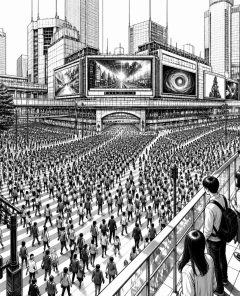 ai-shibuya-crossing-tokio-pedestrian-surge