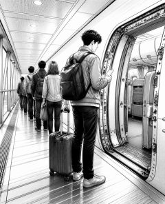 ai-southwest-priority-boarding-gate-line