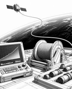 ai-space-propulsion-tether-satellite