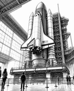 ai-space-shuttle-endeavour-museum-stack