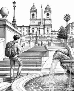 ai-spanische-treppe-rom-digital-reiseplanung-crowd