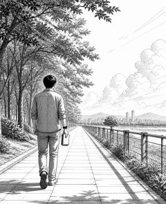 ai-stressabbau-natur-spaziergang