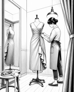 ai-target-universal-thread-midi-dress