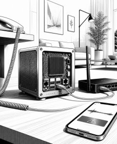 ai-telefonbetrug-router-minicomputer