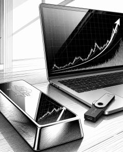 ai-tom-lee-bitcoin-netzwerkwert-gold