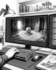 ai-tomb-raider-legacy-of-atlantis-ki-workflow