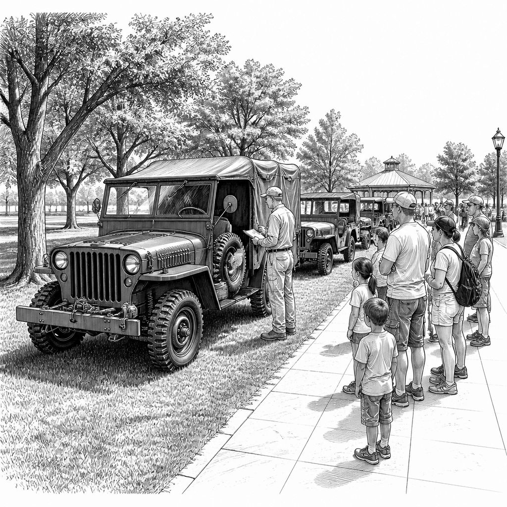 „Troops in Town!“ bringt Militärfahrzeuge zum Greenville America 250 Picnic „Troops in Town!“ bringt Militärfahrzeuge zum Greenville America 250 Picnic