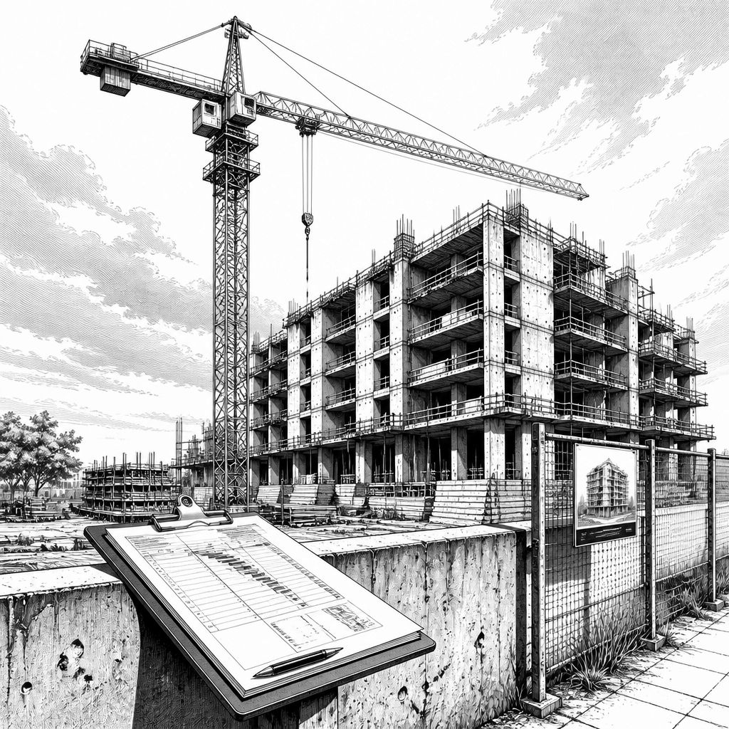Wohnimmobilienbau in den USA auf Sechs-Jahres-Tief – Folgen für Käufer und Investoren Wohnimmobilienbau in den USA auf Sechs-Jahres-Tief – Folgen für Käufer und Investoren