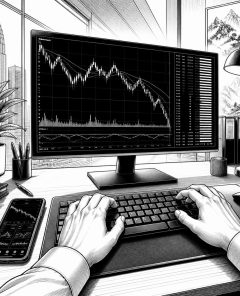 ai-us-techwerte-konsolidierung-trading-screen