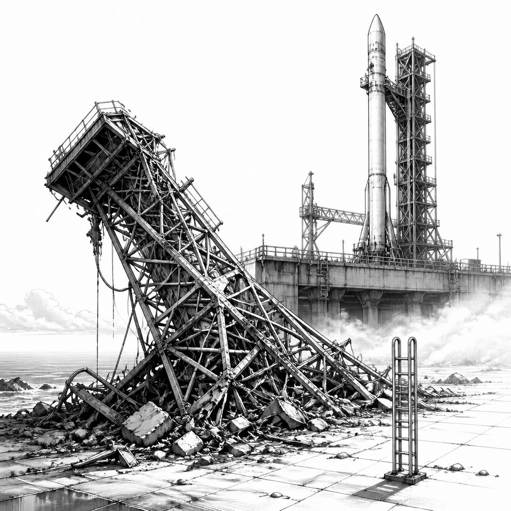 SpaceX kann SLC-6 in Vandenberg für Falcon ausbauen: Türme weichen Legacy-Strukturen SpaceX kann SLC-6 in Vandenberg für Falcon ausbauen: Türme weichen Legacy-Strukturen