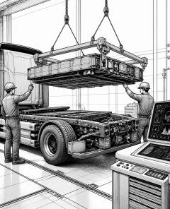 ai-volvo-electric-truck-battery-assembly