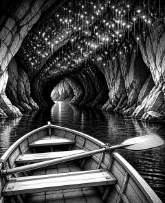 ai-waitomo-glowworm-caves-boat-lantern-night