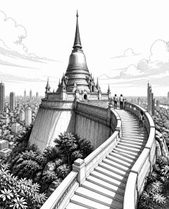 ai-wat-saket-bangkok-goldener-berg-panorama