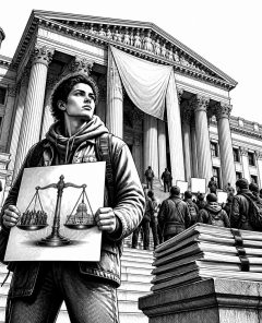ai-wealth-tax-pension-protest-parliament