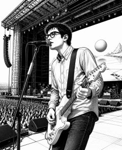 ai-weezer-blue-album-tour-2026-stage