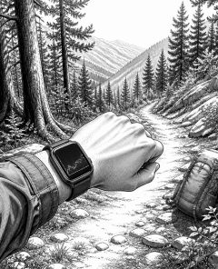 ai-wellbeing-quiet-life-notifications-forest-walk