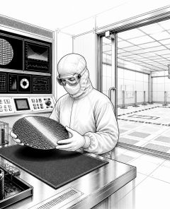 ai-xfab-erfurt-chipfabrik-cleanroom-wafer