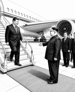 ai-xi-north-korea-handshake