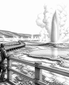 ai-yellowstone-geysir-visitor-thermalpool