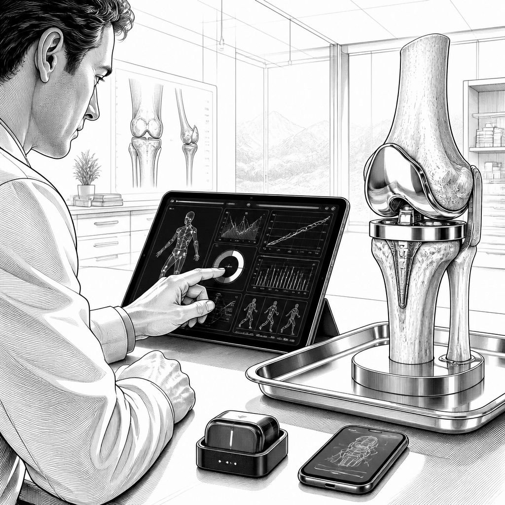 Zimmer Biomet: Persona IQ vernetzt das Knieimplantat für kontinuierliche Reha-Daten Zimmer Biomet: Persona IQ vernetzt das Knieimplantat für kontinuierliche Reha-Daten