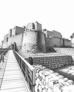 bahrain-fort-qalat-al-bahrain-unesco-schichten