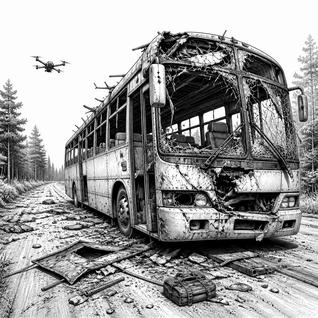 Drohnenangriff in Brjansk: Tote und Verletzte bei Bus mit Kindern – Lage bleibt umstritten Drohnenangriff in Brjansk: Tote und Verletzte bei Bus mit Kindern – Lage bleibt umstritten