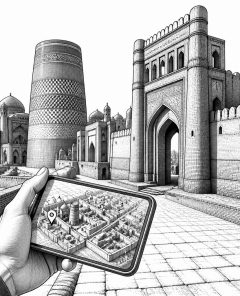 itchan-kala-chiwa-unesco-digital-ki-smart-tourism