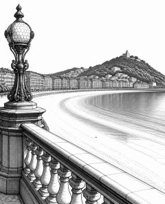 playa-de-la-concha-san-sebastian-muschel-bucht
