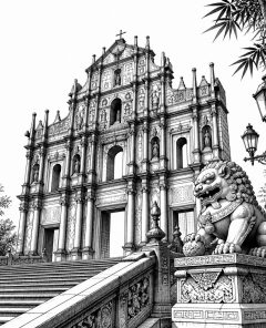 ruinen-von-st-paul-macau-barock-china-symbole